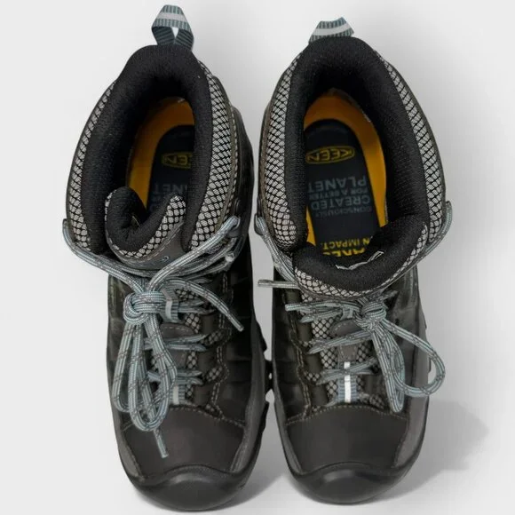 Keen Targhee III Mid WP Women’s Hiking Boot Magnet/Atlantic Blue Size 7 - Picture 8 of 13